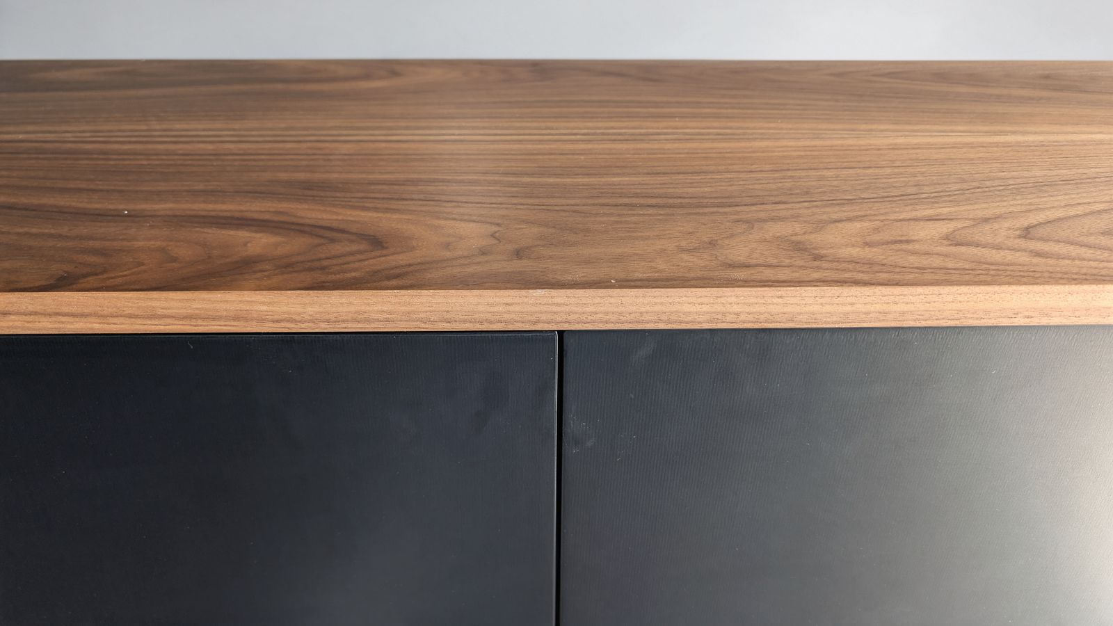 Walnut and black sideboard – view 7