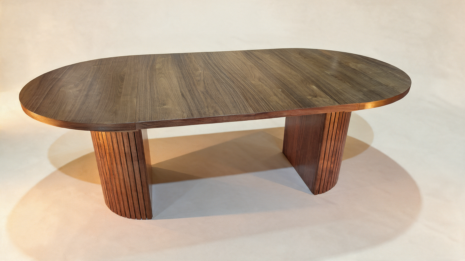Extendable Round Dining Table with Bench | Transformer