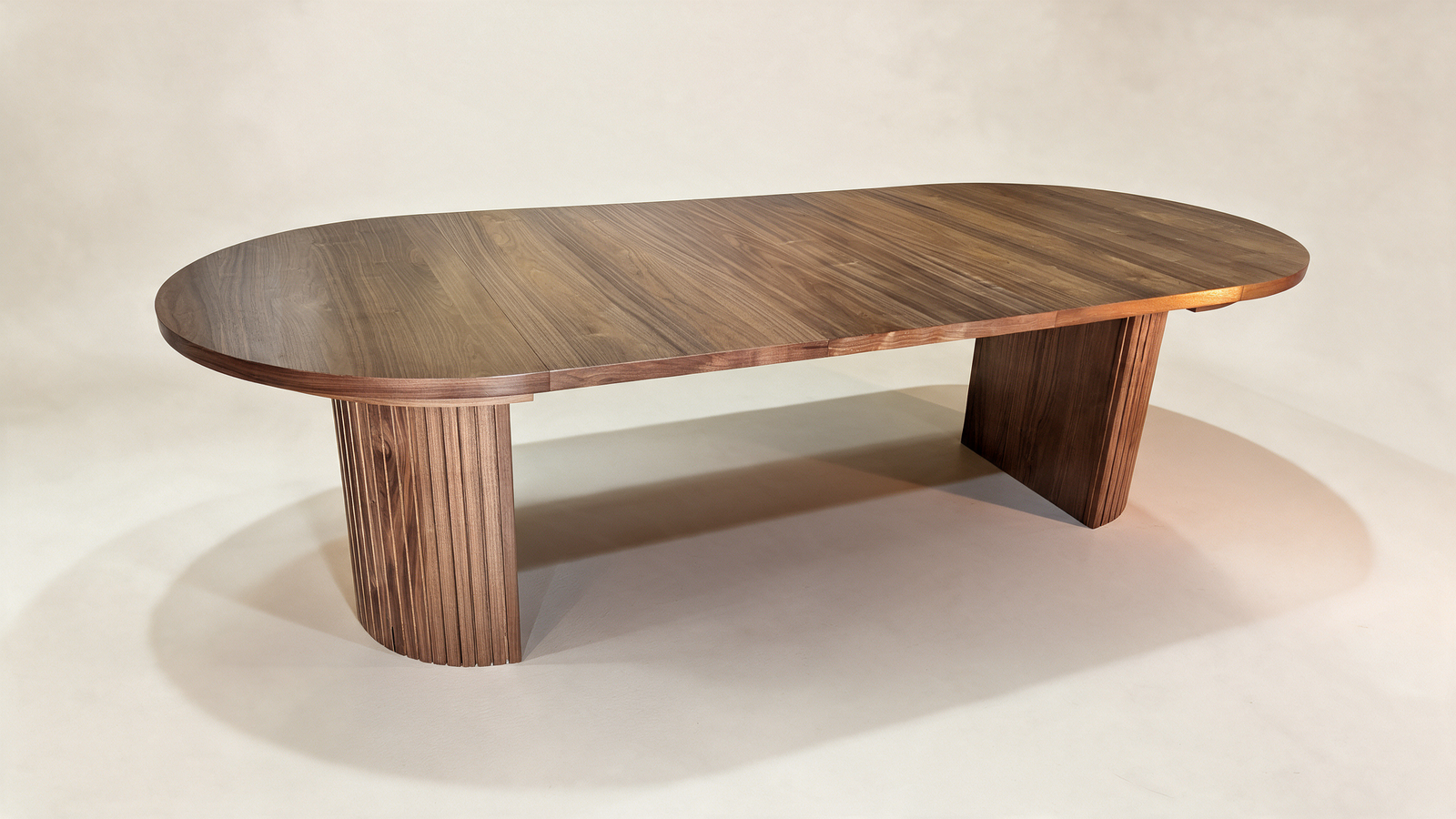 Extendable Round Dining Table with Bench | Transformer