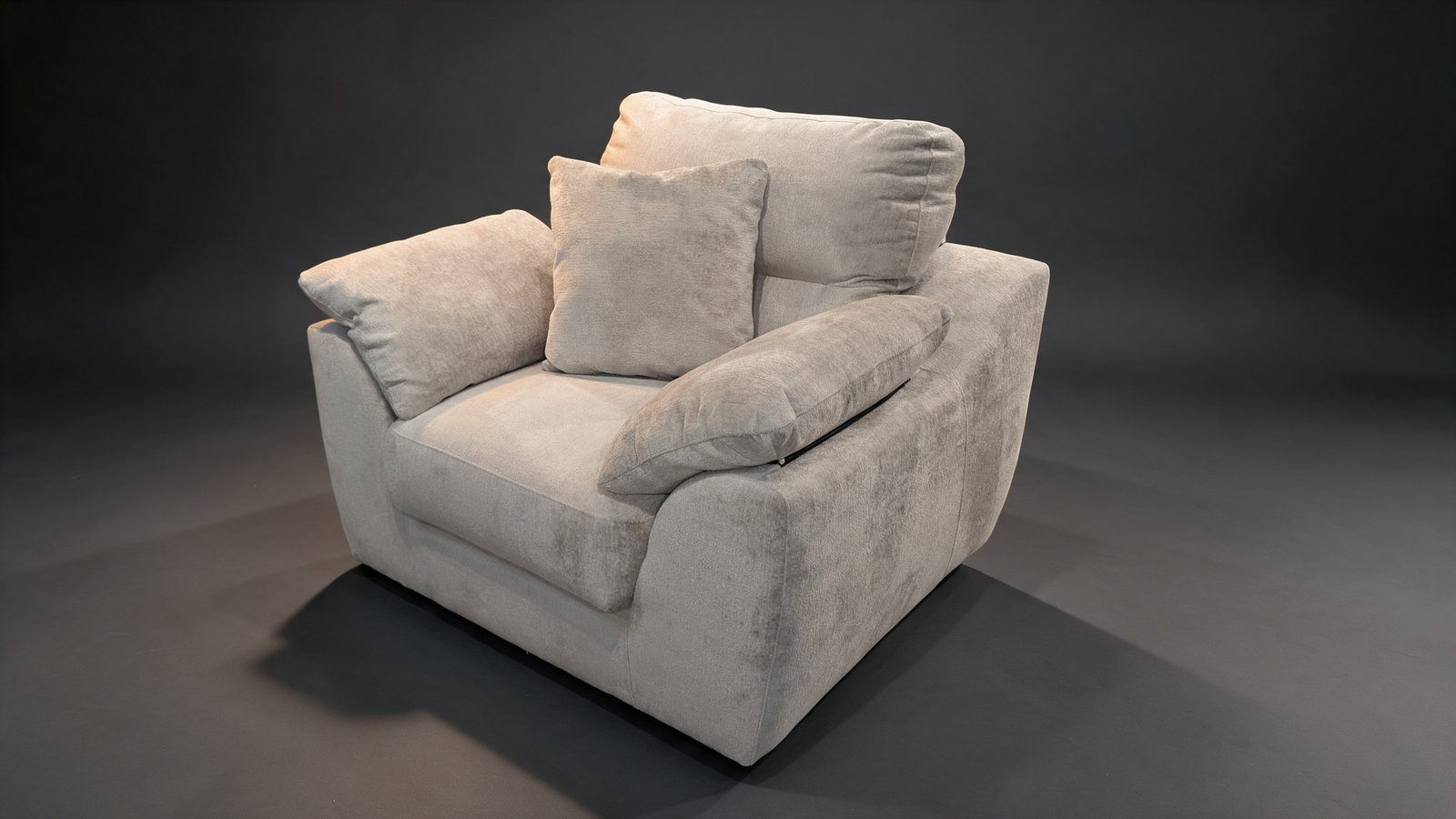 Jules 3 Seater Sofa, 2 seater Sofa or Single Chair – Oatmeal Chenille