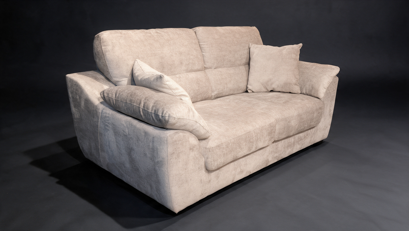 Jules 3 Seater Sofa, 2 seater Sofa or Single Chair – Oatmeal Chenille