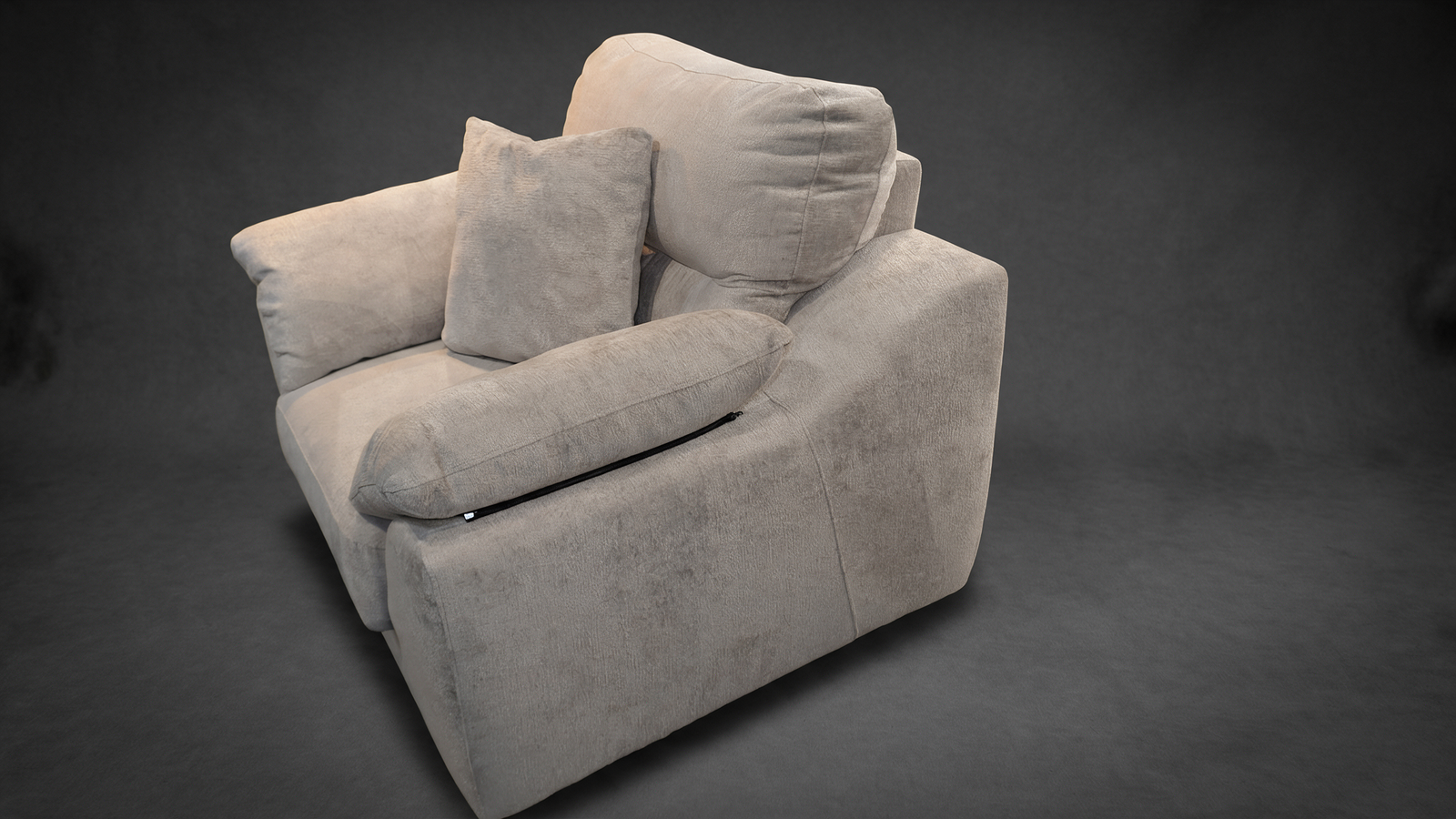 Jules 3 Seater Sofa, 2 seater Sofa or Single Chair – Oatmeal Chenille